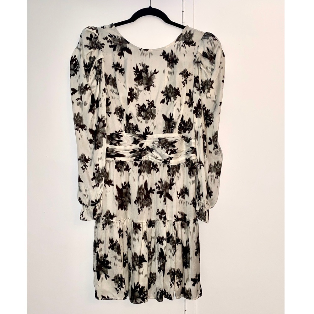 Floral Satin Dress